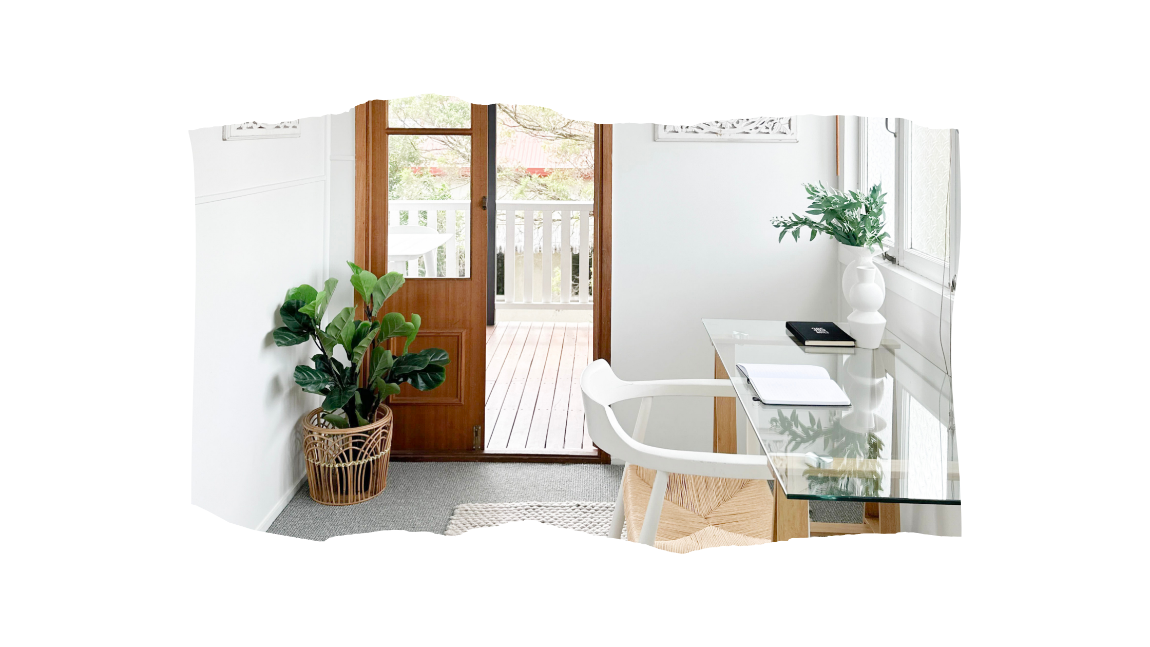 Staged and styled with plants | Sell in style your local team for staging and styling in Brisbane property